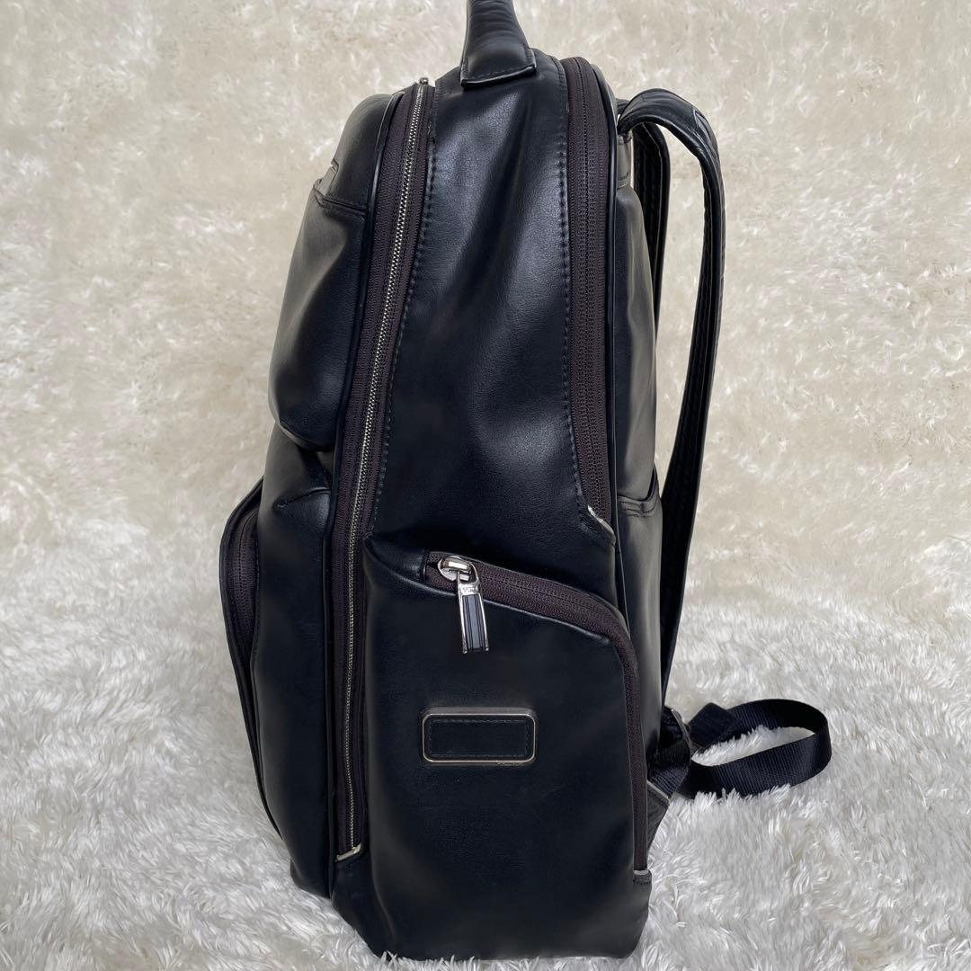 希少　TUMI 　ブラッドリー バックパック オールレザー ブラック　黒