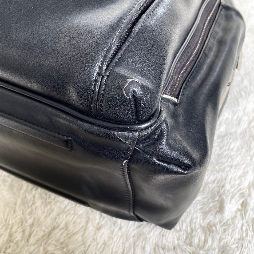 希少　TUMI 　ブラッドリー バックパック オールレザー ブラック　黒