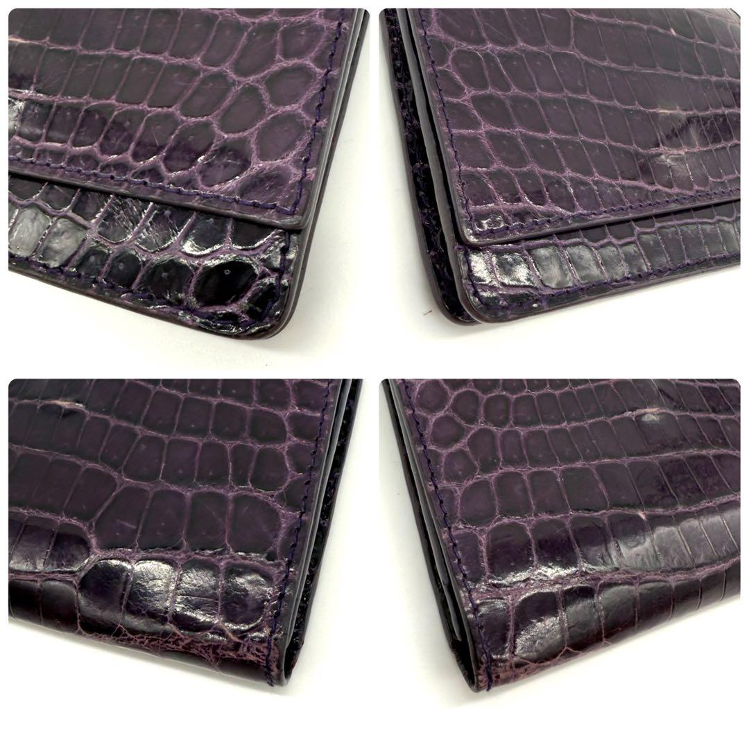 ★入手困難！★BOTTEGA VENETA マットクロコダイル 名刺入れ 無双