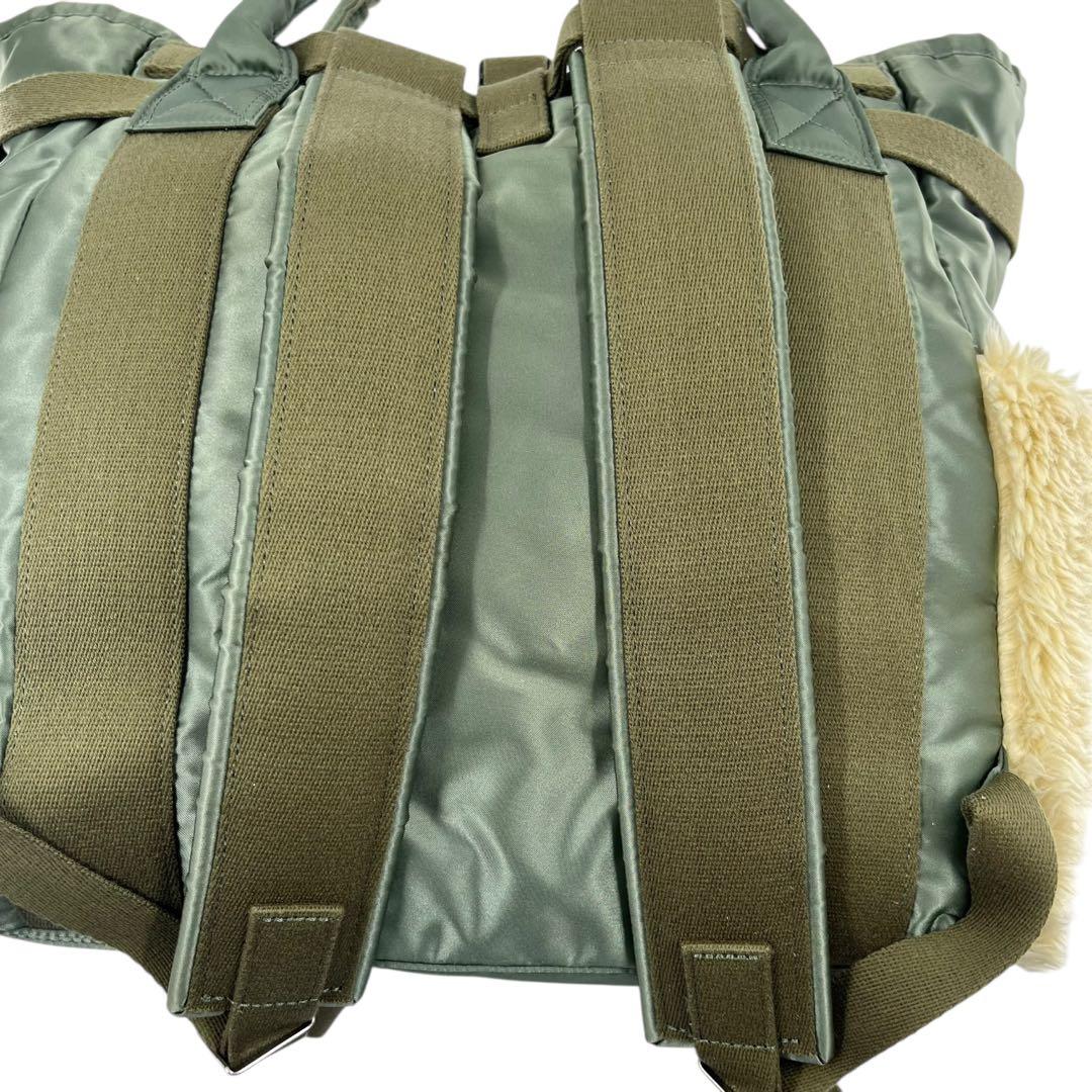 レア ポーター となりのトトロ コラボ バックパック タンカー セージグリーン