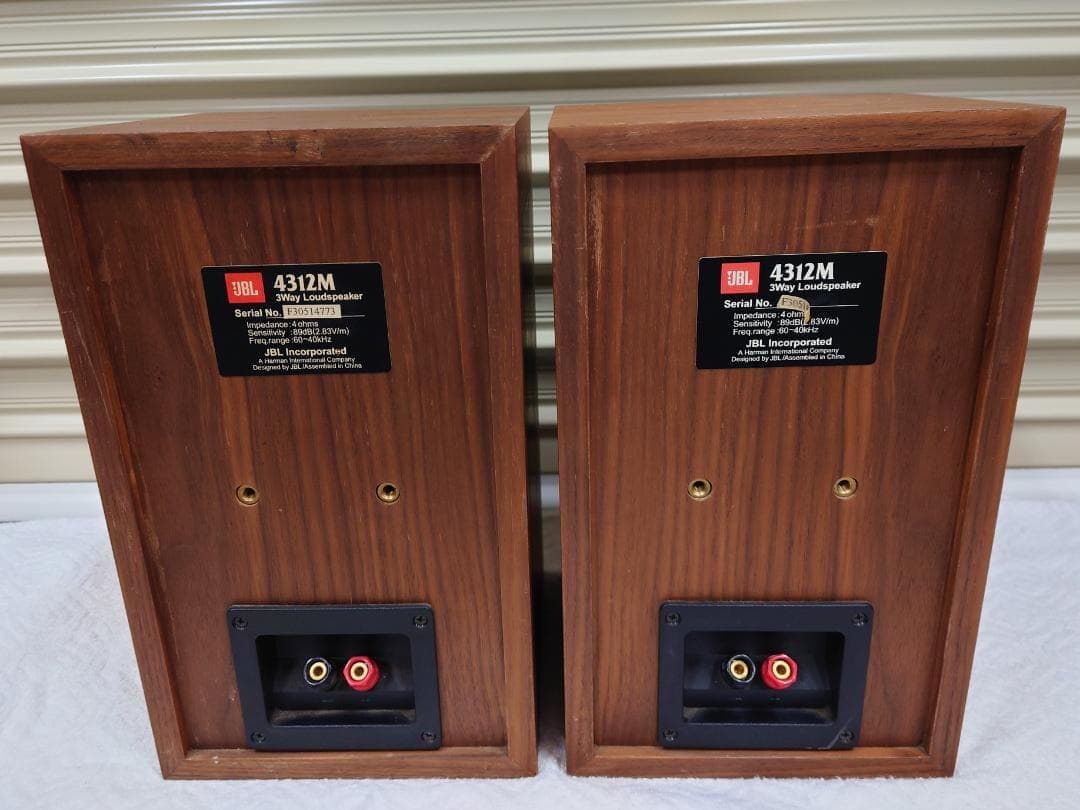 JBL 4312M COMPACT MONITOR スピーカー ペア