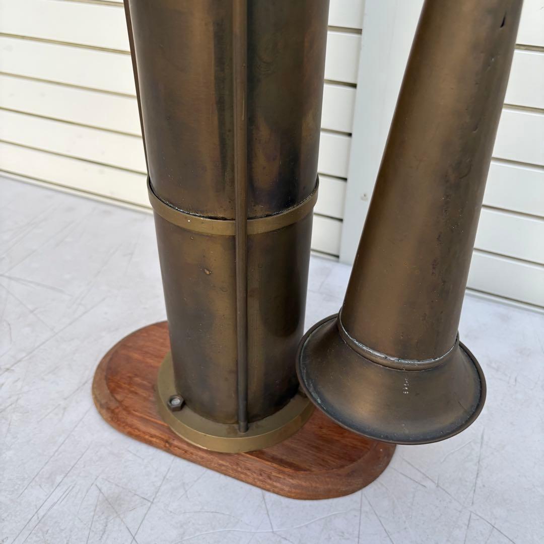 入手困難アンティーク◎航海船フォグホーン◎昔の船の汽笛航海船