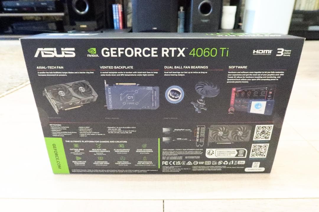 新品 ☆ASUS RTX 4060 Ti EVO OC Edition 16GB