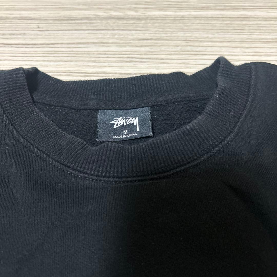 Stussy ブラック スウェット M