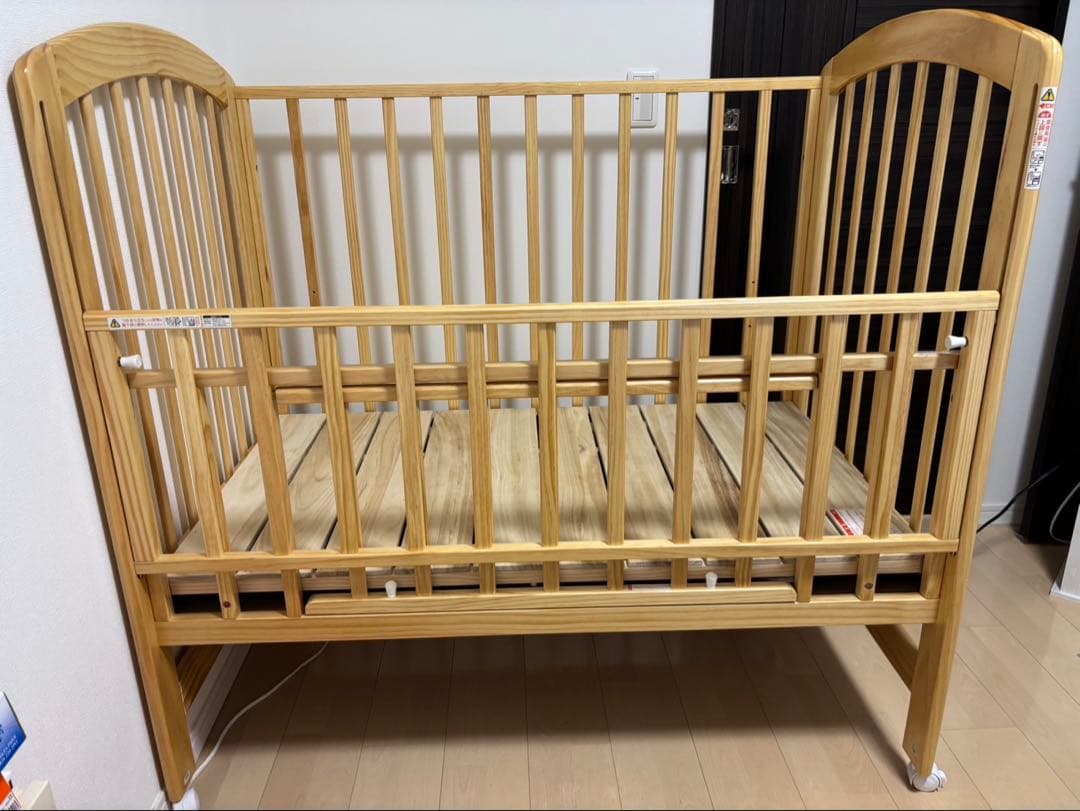 KATOJI(カトージ)ベビーベッド 70×120cm ハイポジション