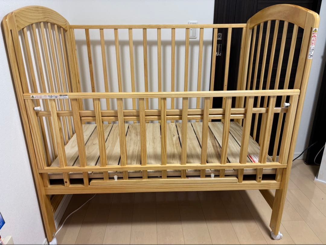 KATOJI(カトージ)ベビーベッド 70×120cm ハイポジション