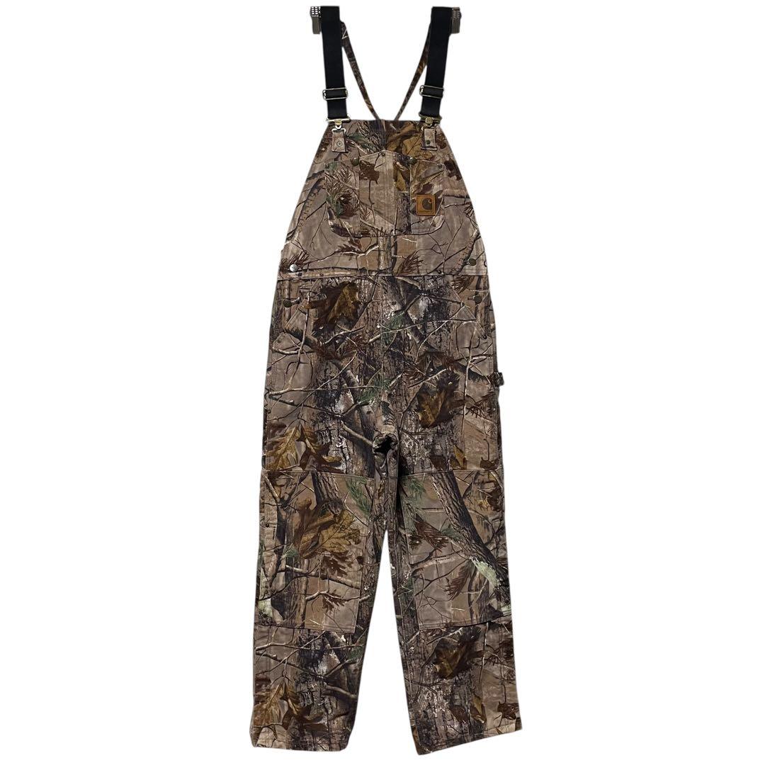カーハート ダブルニー リアルツリー カモ ペインター ダック オーバーオール
