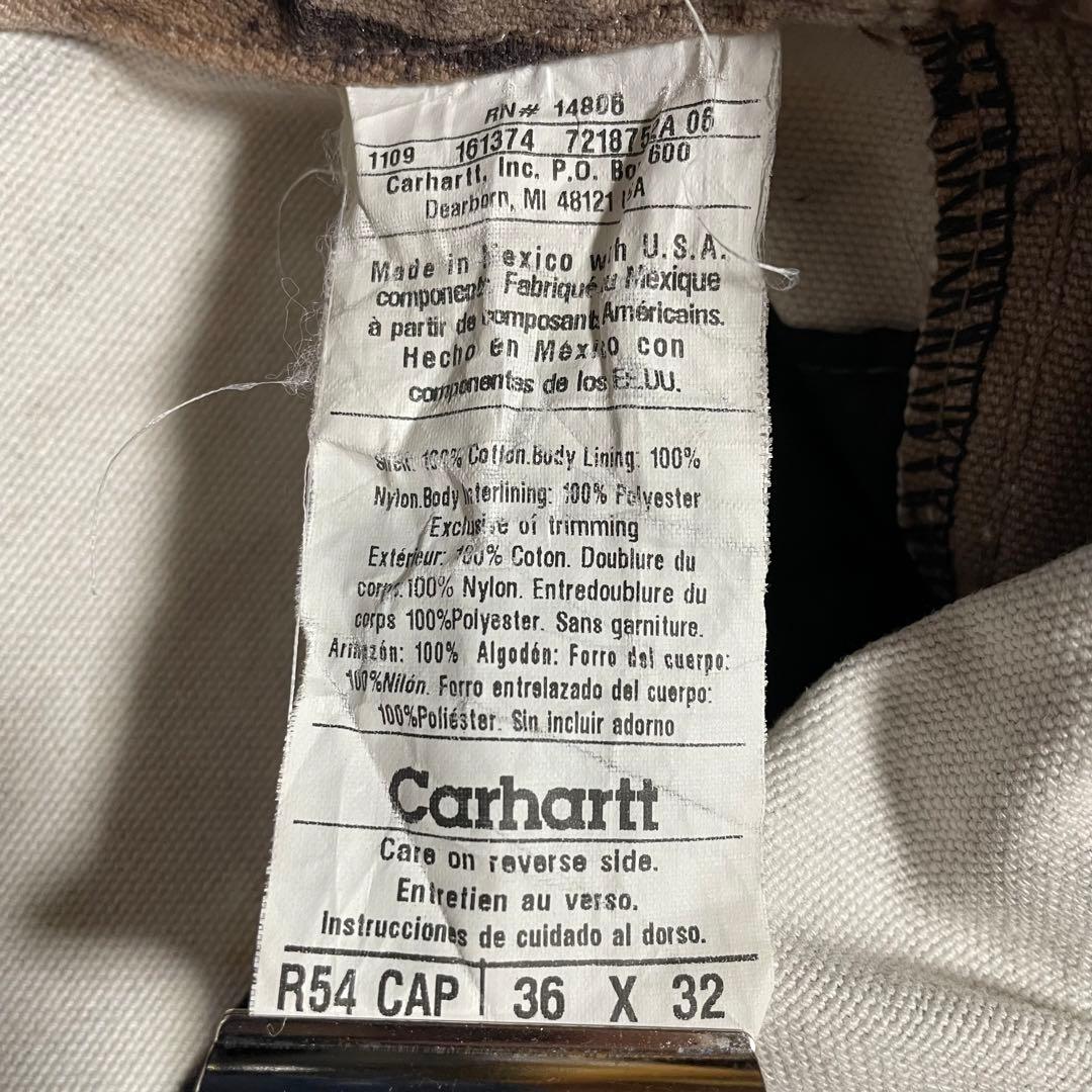 カーハート ダブルニー リアルツリー カモ ペインター ダック オーバーオール