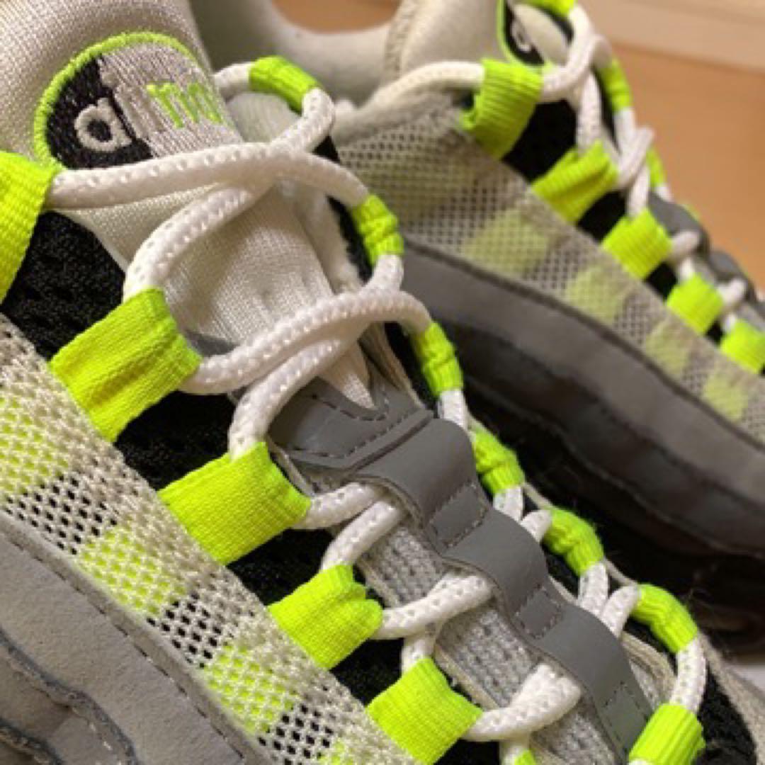 夏休み限定価格　正規購入 エアマックス95 イエローグラデ 2020 イエグラ