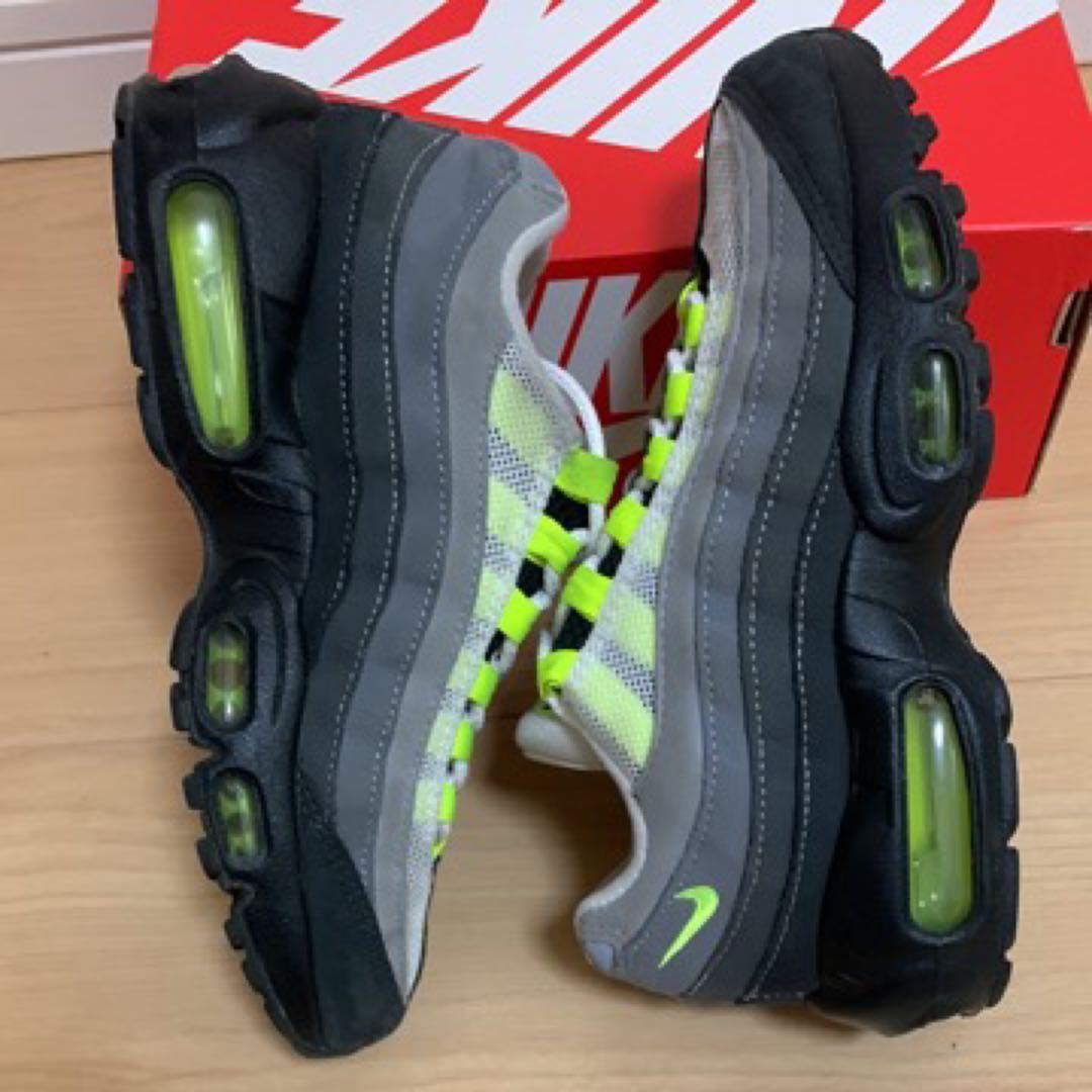 夏休み限定価格　正規購入 エアマックス95 イエローグラデ 2020 イエグラ