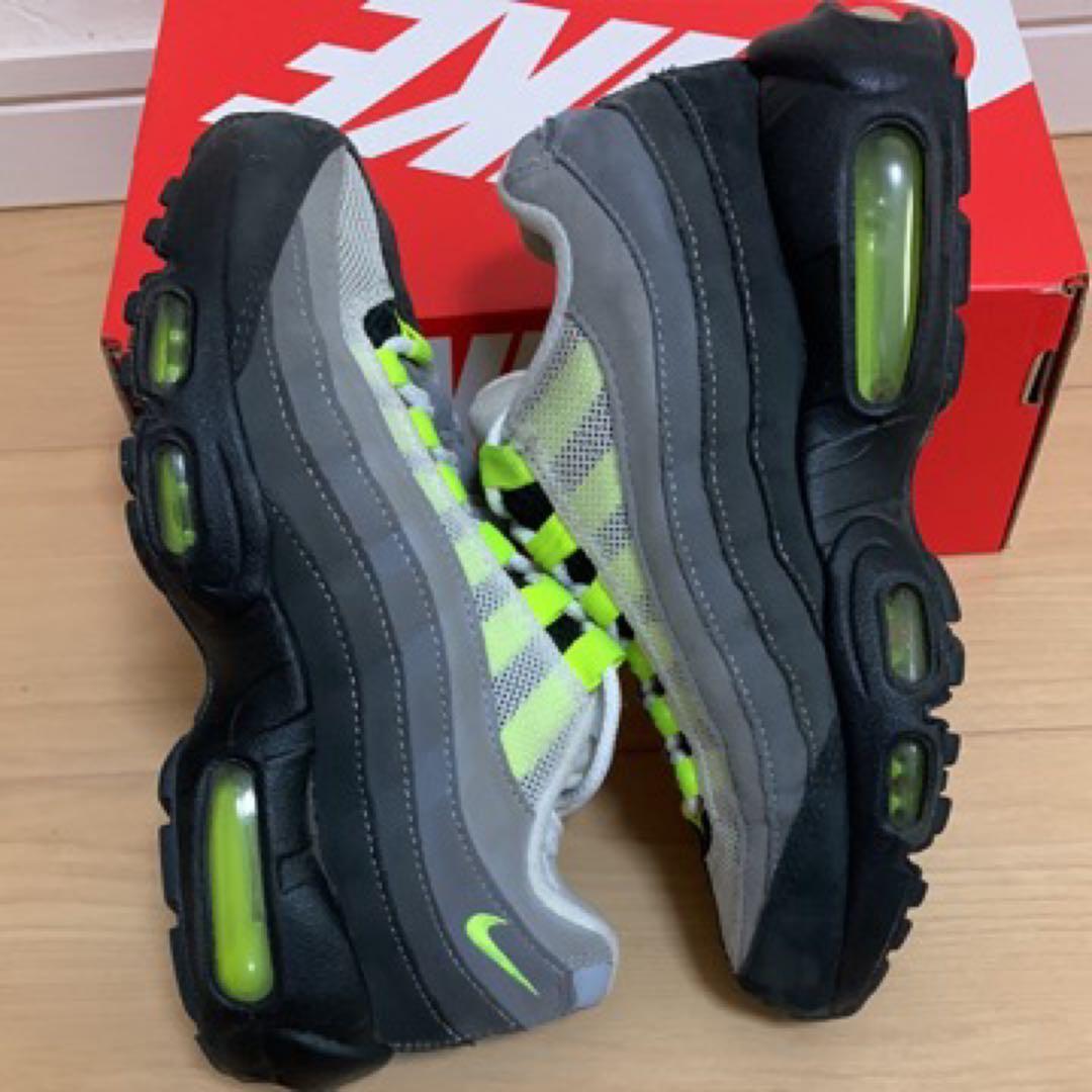 夏休み限定価格　正規購入 エアマックス95 イエローグラデ 2020 イエグラ