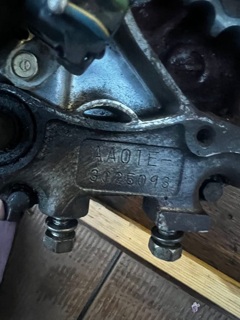 カブ50 純正エンジン　3速　12v 部品取り