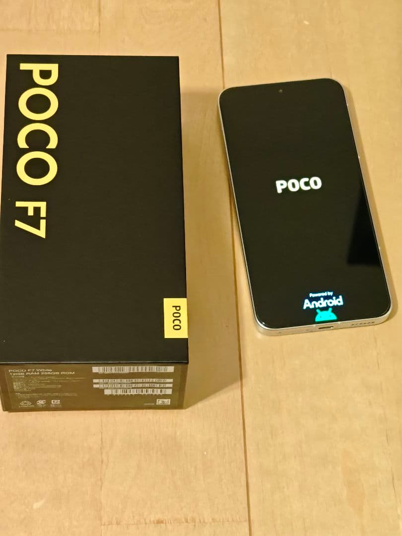 POCO F7 ホワイト