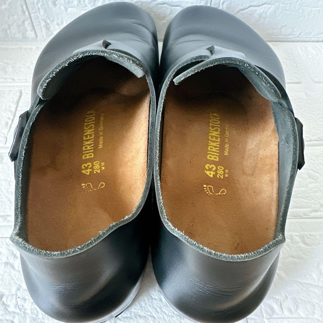 BIRKENSTOCK ロンドン 43 ブラック 28cm レザー LONDON