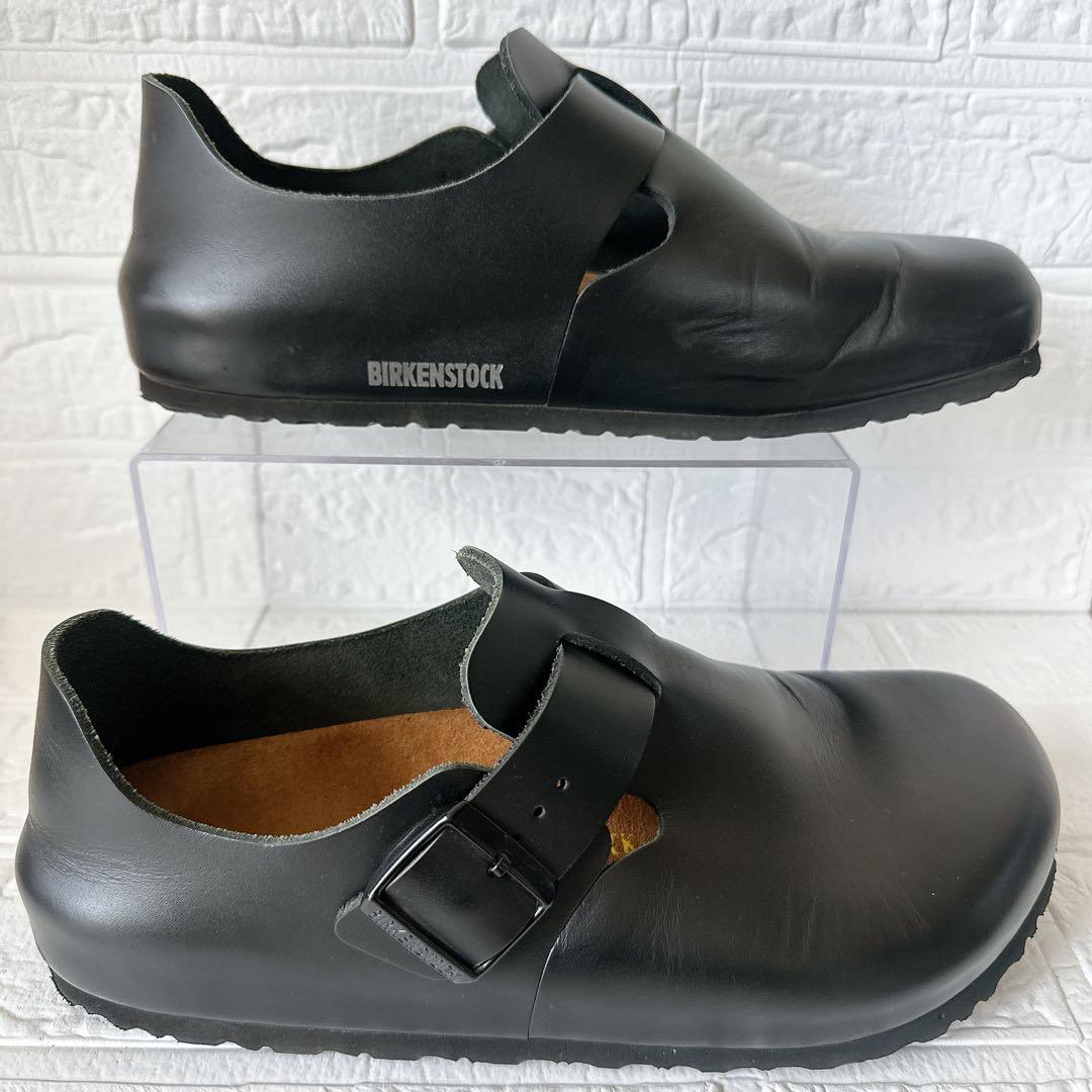 BIRKENSTOCK ロンドン 43 ブラック 28cm レザー LONDON