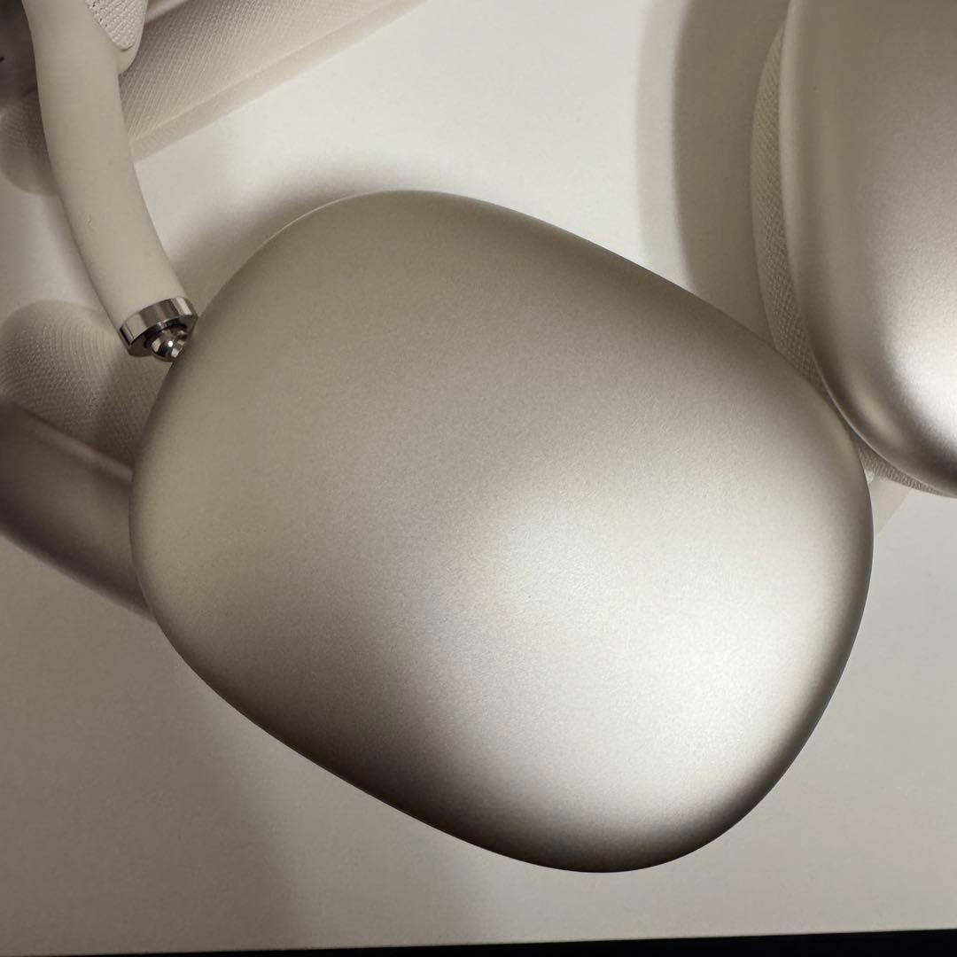 AirPods Max スターライト 本体（＋箱、付属品）