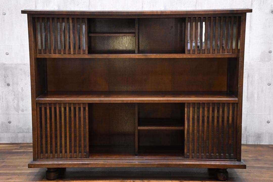 EHK77 九州民芸家具 サイドボード 水目桜/ミズメザクラ 茶棚 和モダン