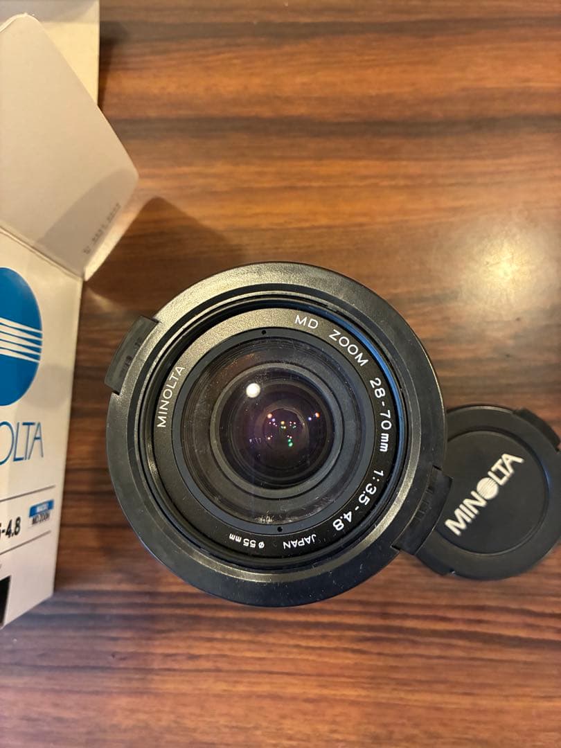 フィルムカメラ MINOLTA X-700 + MD ZOOM 28-70+FRASH280