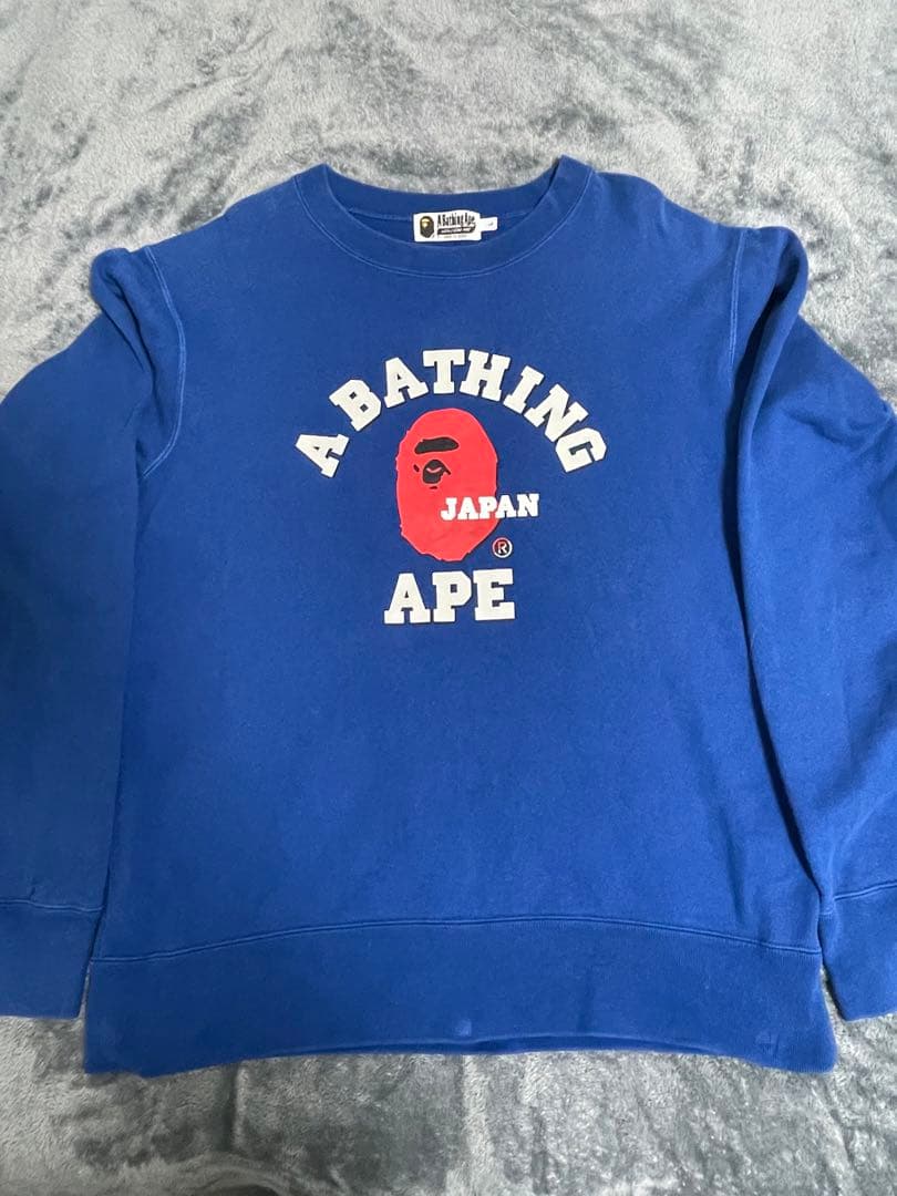 ‘’なちゃんさん専用,,A Bathing Ape スウェット Lサイズ 青