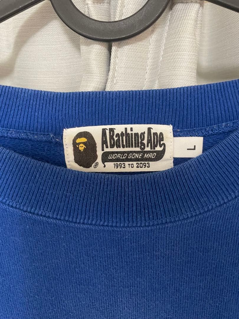 ‘’なちゃんさん専用,,A Bathing Ape スウェット Lサイズ 青