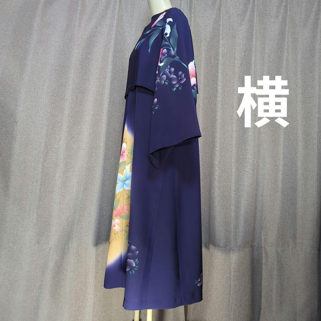 着物リメイク　ワンピース＆ボレロ　No.338