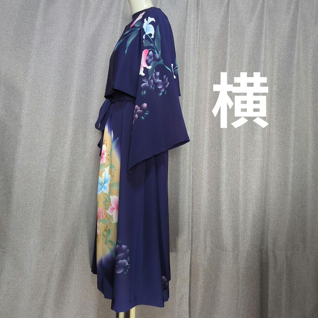 着物リメイク　ワンピース＆ボレロ　No.338