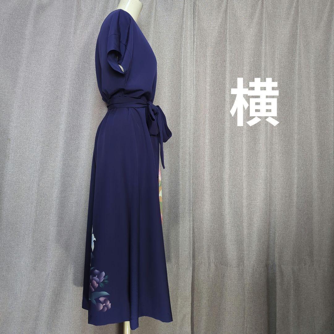 着物リメイク　ワンピース＆ボレロ　No.338