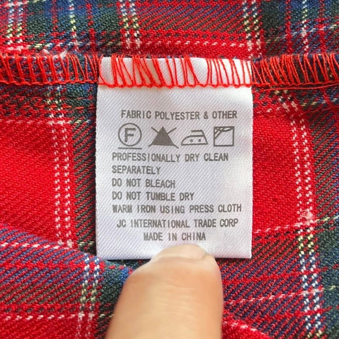 00s BODY LINE ボンテージ チェック パンツ PUNK ユニセックス