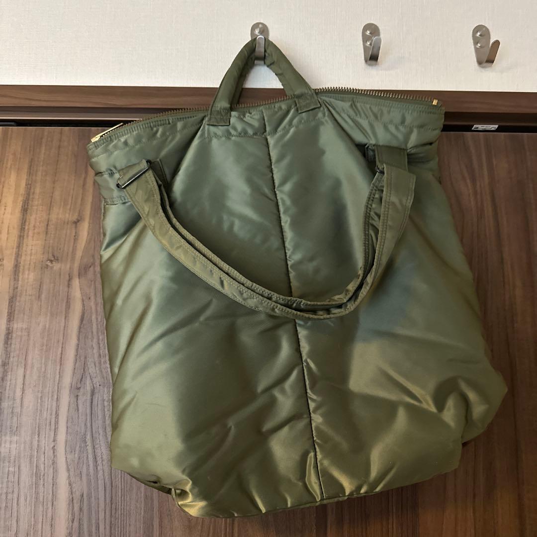 T*I様 ポーター ヘルメットバッグ カーキ