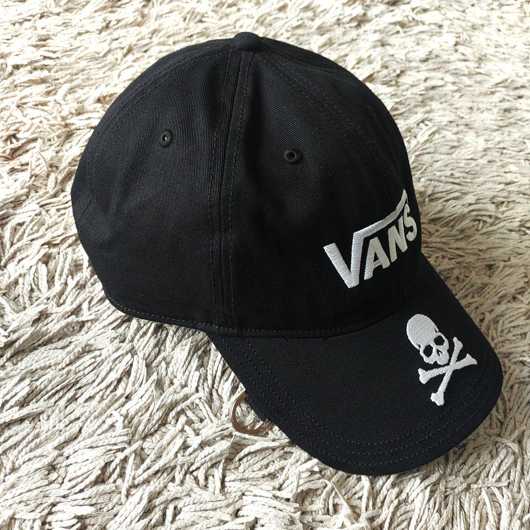 【新品タグ付き】マスターマインド　vans コラボ　キャップ　ブラック