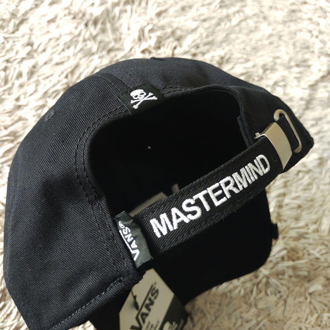 【新品タグ付き】マスターマインド　vans コラボ　キャップ　ブラック