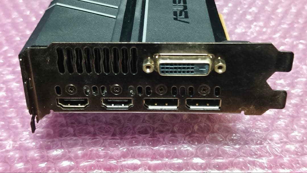 ASUS GTX 1060 6G 動作確認済み ①