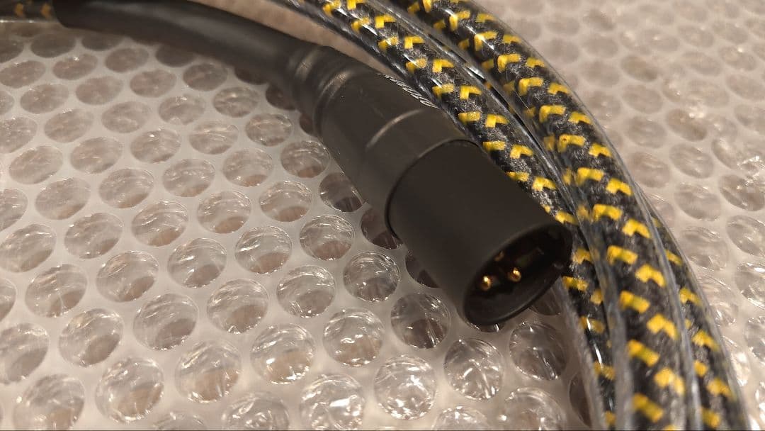 XLRケーブル Pro Yellow Oval 2.0m ×2本