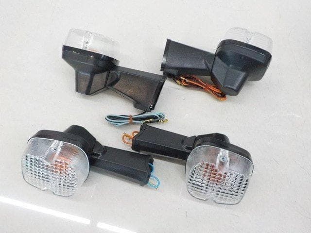 ホンダホーク3ウインカー1台分4つセット（オレンジクリアレンズ付き）（R5-7）