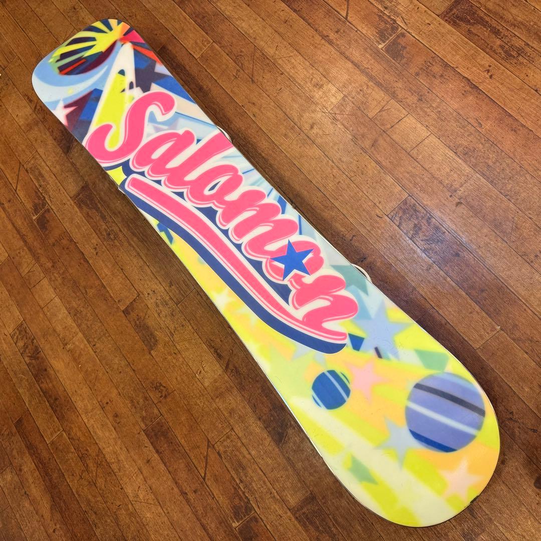 送込！レディース スノーボードセットSalomon 138cm 23.5cm