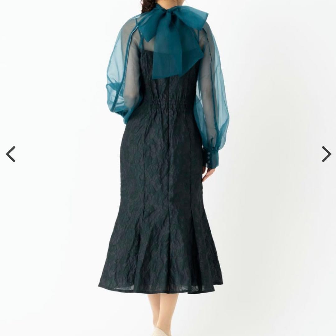 FRAY I.D パーティードレス グリーン