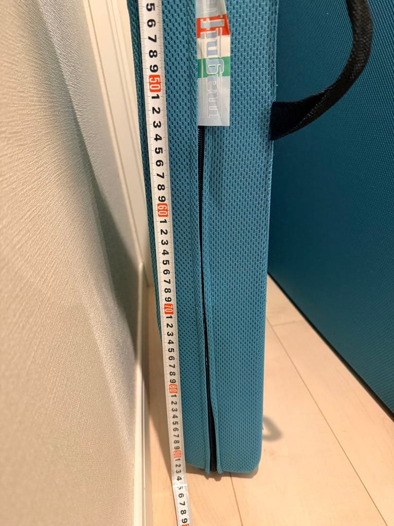 マニフレックス　シングル ノンスプリングマットレス 青 約11cm厚