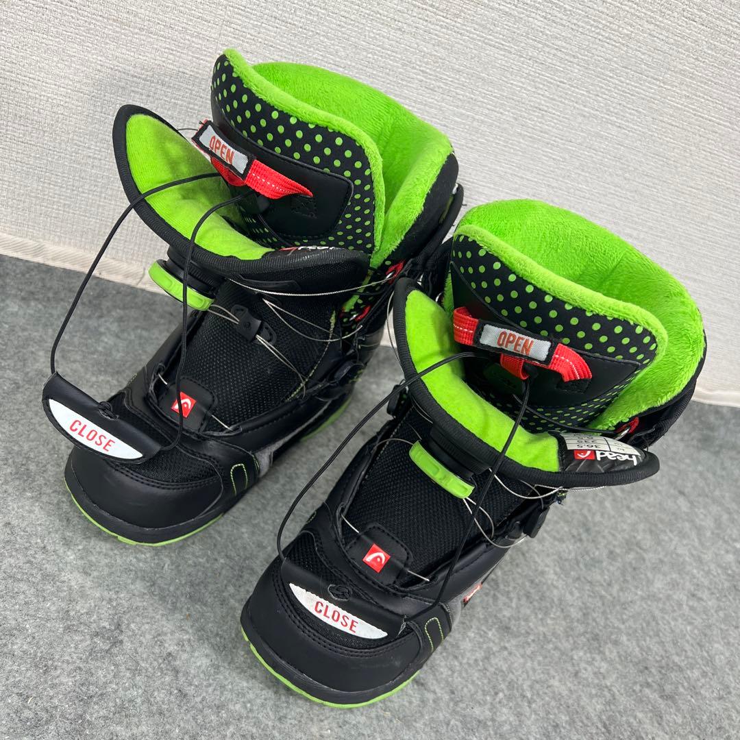 数回使用 23.5cm HEAD ZORA BOA スノボ ブーツ
