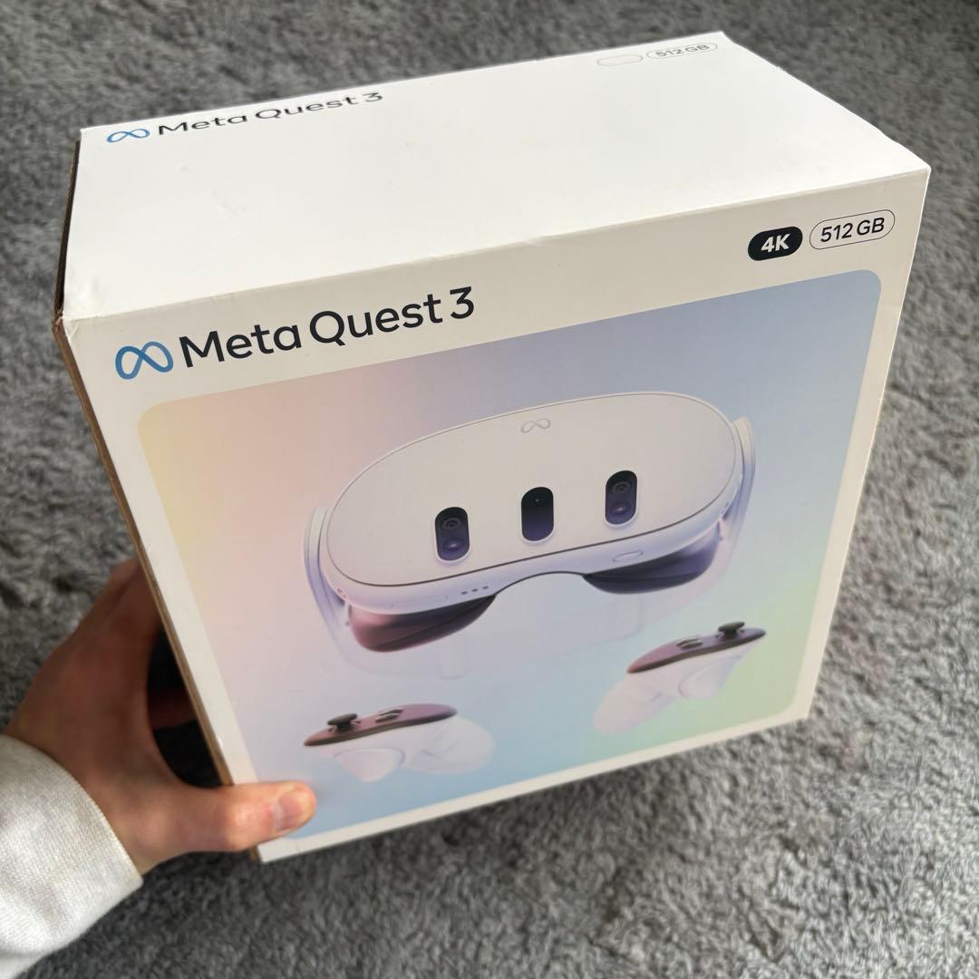 【美品】 Quest 3 512GB 保証書、トートバッグ付