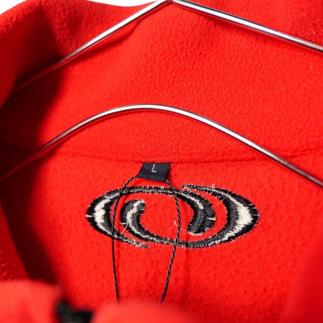 Vintage SALOMON 90s フリース ベスト 古着 テック