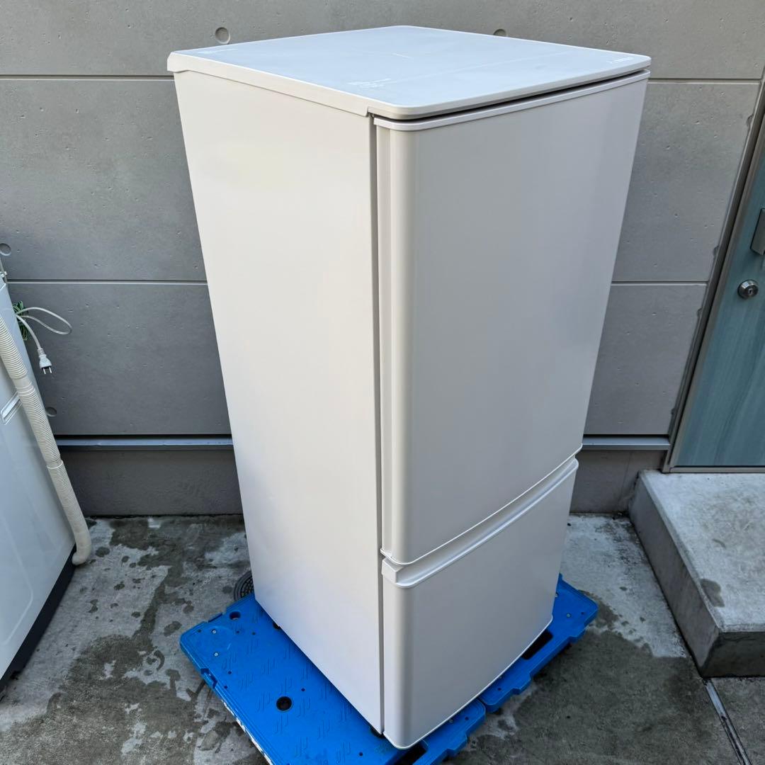 227⭐️2024年製美品★三菱電機　冷蔵庫　自動霜取り　ホワイト　一人暮らし