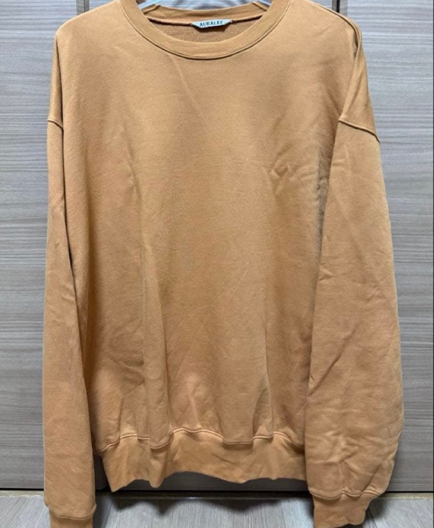 AURALEE　SUPER HIGH GAUZE SWEAT P/O