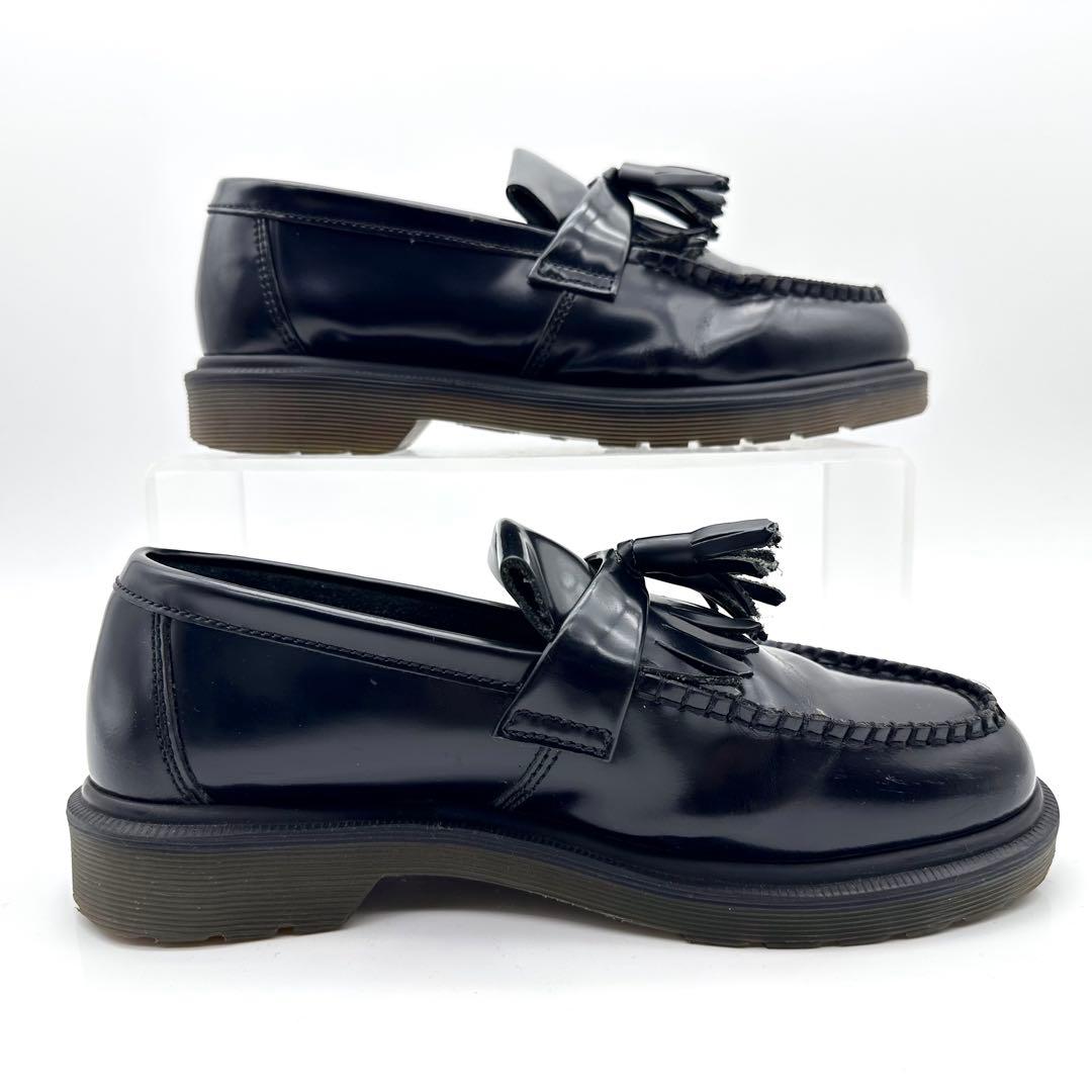 ドクターマーチン エイドリアン タッセル ローファー ブラック レザー 25