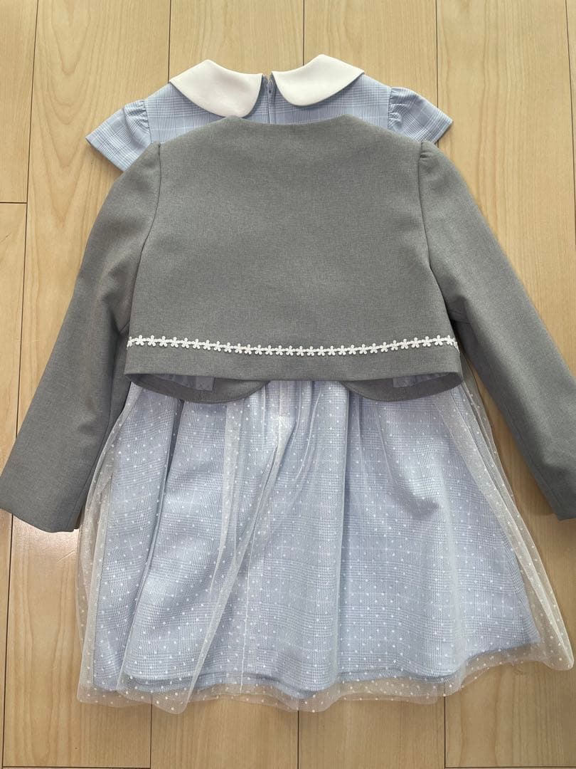 フォーマルワンピースセット　120㎝ 入学式、卒業式、発表会