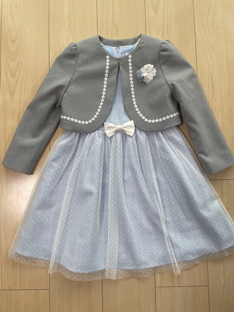 フォーマルワンピースセット　120㎝ 入学式、卒業式、発表会