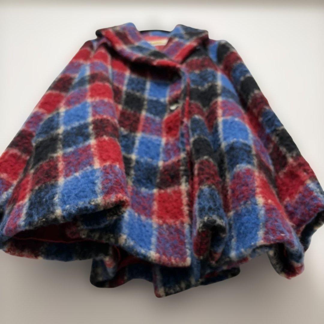 貴重！HYSTERIC GLAMOUR Aライン　チェック　ウールコート　日本製