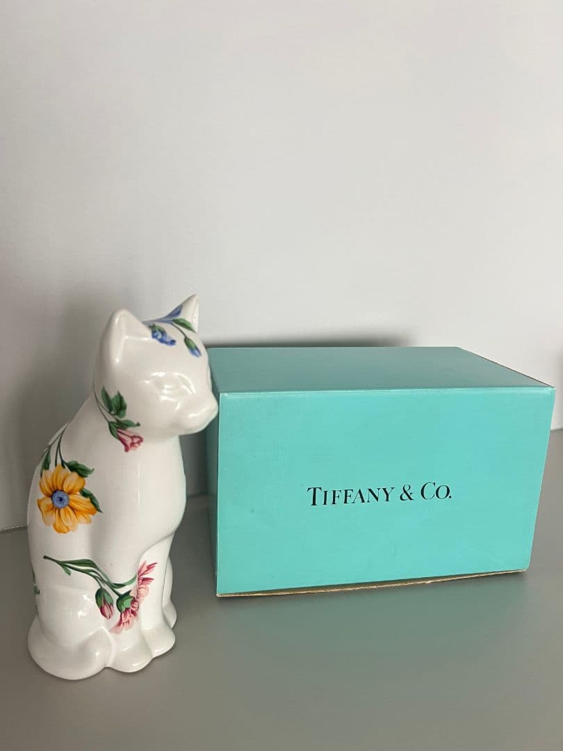 Tiffany & Co. 猫の陶器置物