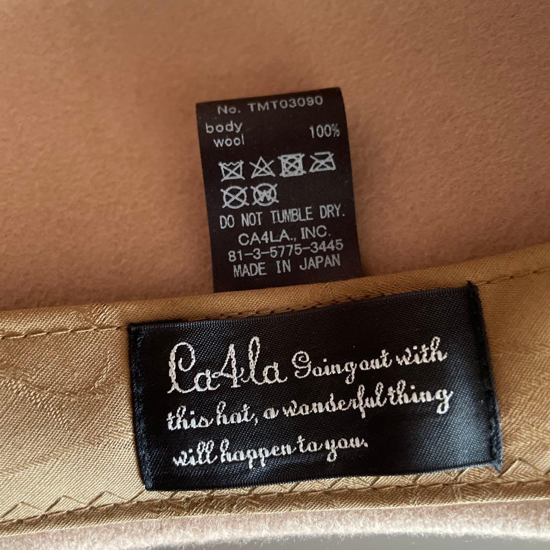 【最終価格】CA4LA キャスケット HUMAN FELT3