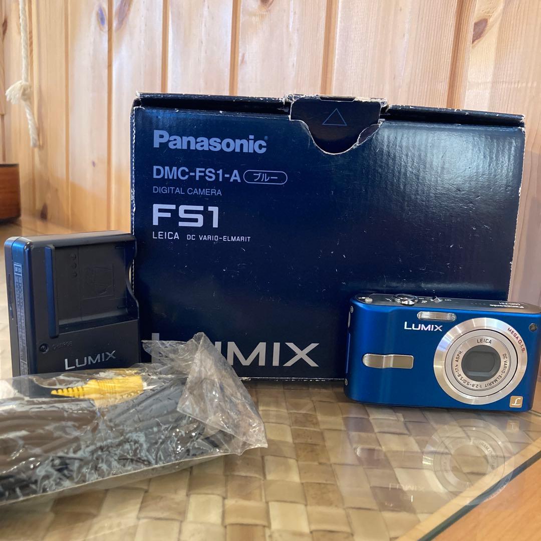 【美品！】Panasonic DMC-FS1-A 動作OK!c25032