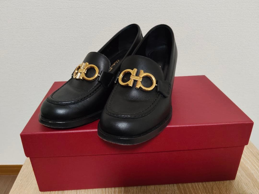 Ferragamo ヒールローファー ローファーパンプス